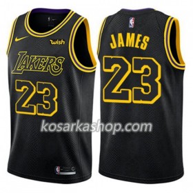 Dres Los Angeles Lakers LeBron James 23 Nike City Edition Swingman
